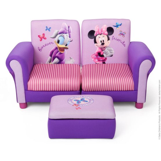 Třídílná sedačka Minnie Mouse