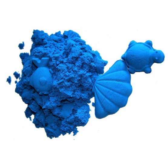 Magický kinetický písek 2 kg - modrý