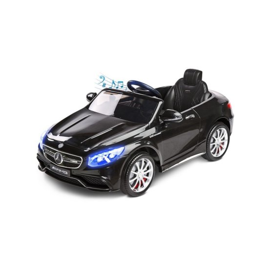 Elektrické autíčko Toyz Mercedes-Benz S63 AMG-2 motory black Černá