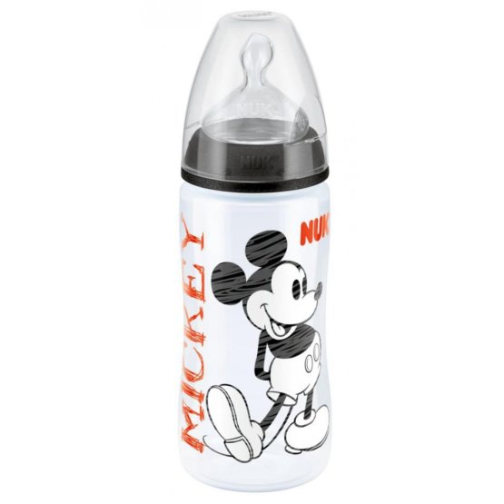 Kojenecká láhev NUK Disney Mickey 300 ml černá