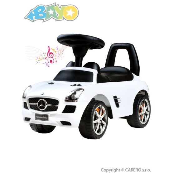 Dětské jezdítko Bayo Mercedes-Benz white Bílá