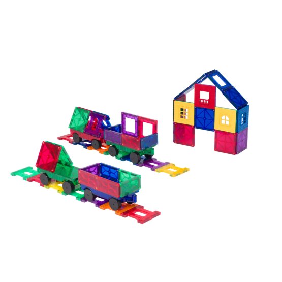 Playmags dětská magnetická stavebnice 153 - sada 50ks