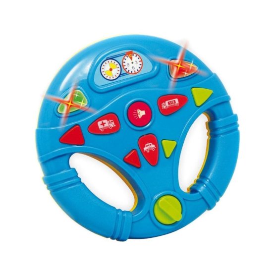 Edukační hračka se zvukem Baby Mix volant blue Modrá