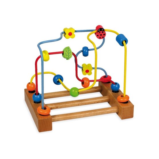 Dřevěná edukační hračka Baby Mix Labyrint Dle obrázku