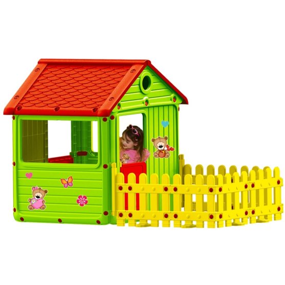 Dětský zahradní domeček s terasou