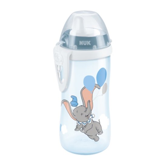Dětská láhev NUK Disney Classic Kiddy Cup 300 ml modrá