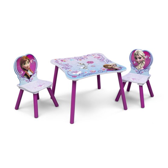 BAZAR Dětský stůl s židlemi Ledové království-Frozen