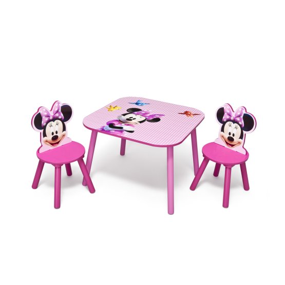 BAZAR Dětský stůl s židlemi myška Minnie II