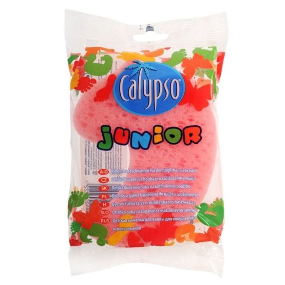Koupelová houba Junior Animal Calypso růžová