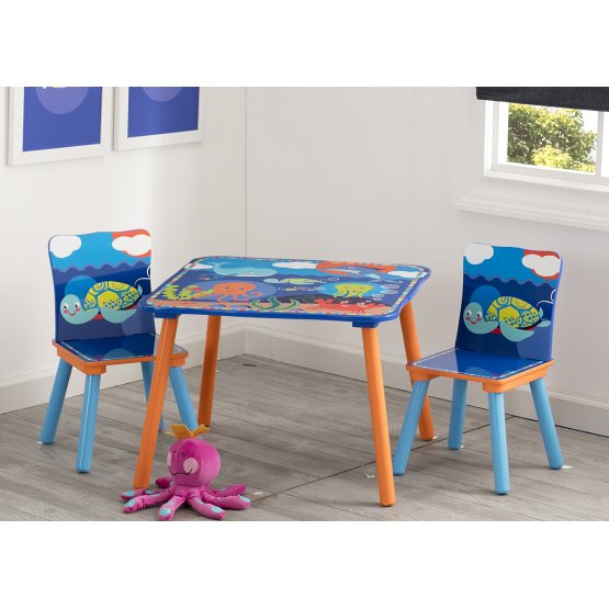 Dětský stůl s židlemi Oceán