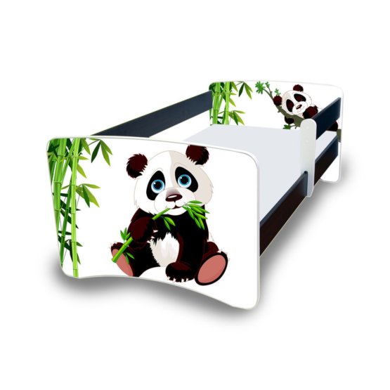 Dětská postel se zábranou Nico - panda