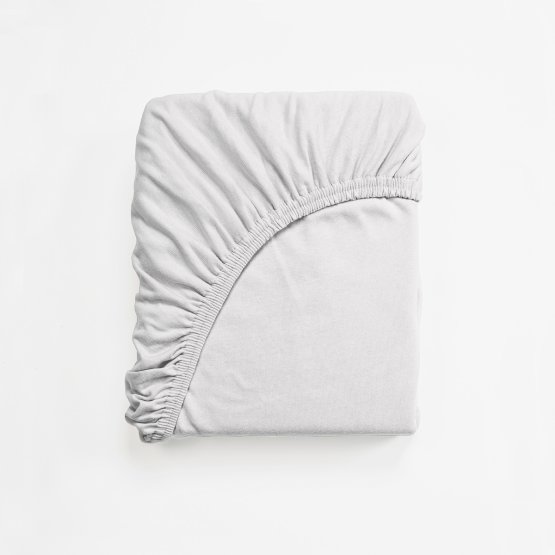 Bavlněné prostěradlo 200x140 cm - bílé
