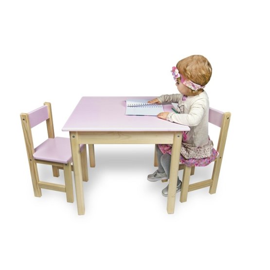 Ourbaby dětský stůl s židlemi