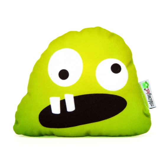 Textilní hračka  - Zelený  Monster