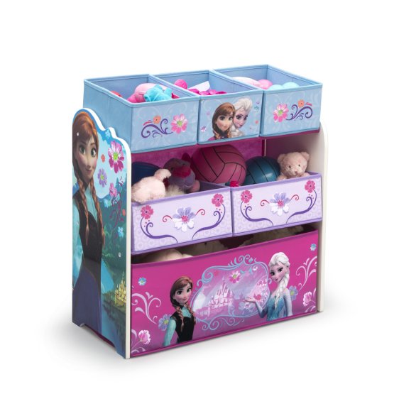 Organizér na hračky Frozen - 6 boxů