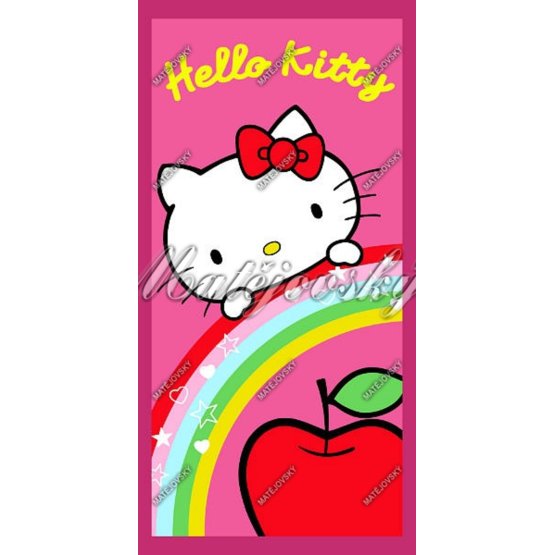 Osuška Hello Kitty Apple