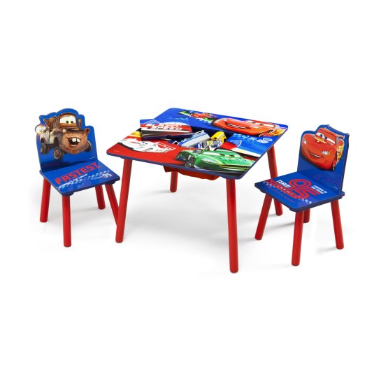 Dětský stůl s židlemi Cars III
