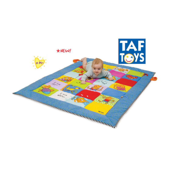 Taf Toys Hrací deka s aktivitami I love