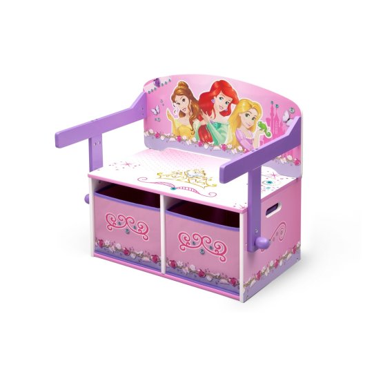 Dětská lavice s úložným prostorem Princess