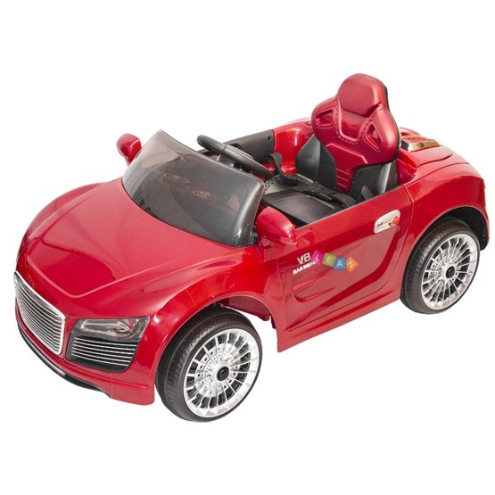Dětské elektrické vozítko RRS kabriolet červený