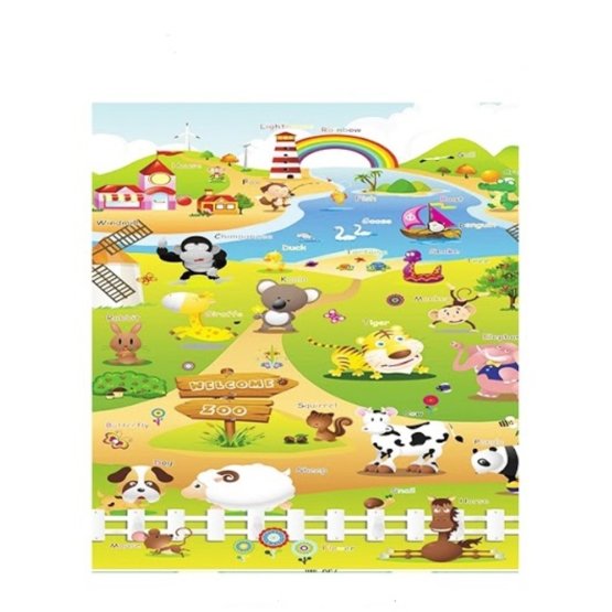 Dětský pěnový koberec - farma
