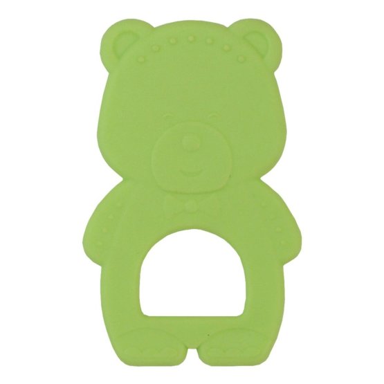 Chladící kousátko Baby Mix medvídek zelený
