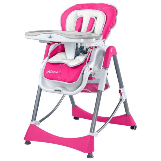 Židlička CARETERO Bistro magenta Růžová
