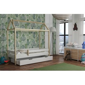 Dětská postel domeček Paul - skandi, Ourbaby®