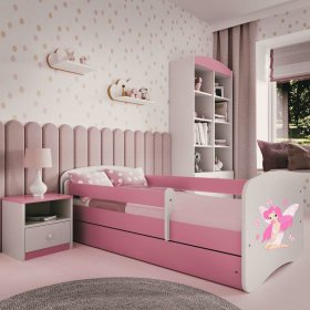 Dětská postel se zábranou Ourbaby - Víla Leonka, Ourbaby®