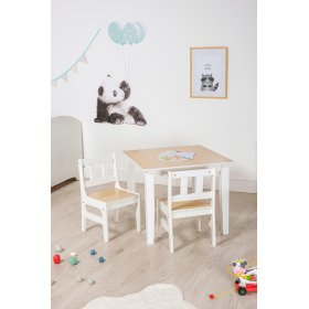 Dětský stůl s židlemi Natural, Ourbaby®