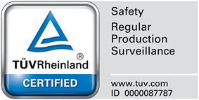 Certification TÜV Rheinland