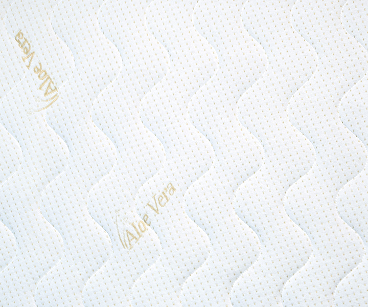 Aloe mattress cover detail