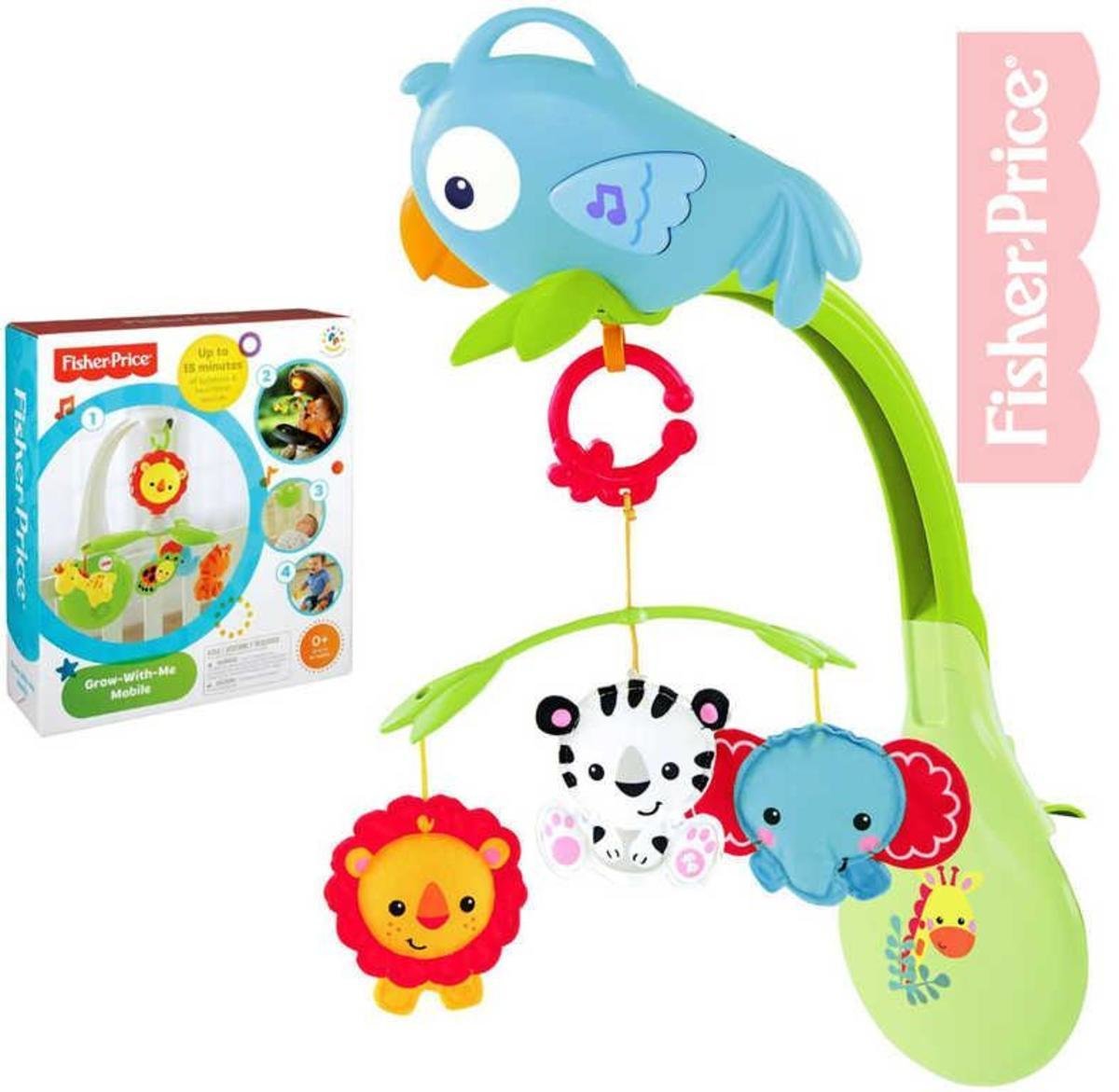 Mobile Fisher Price 3 in 1 Rainforest Kolotoče nad postýlku