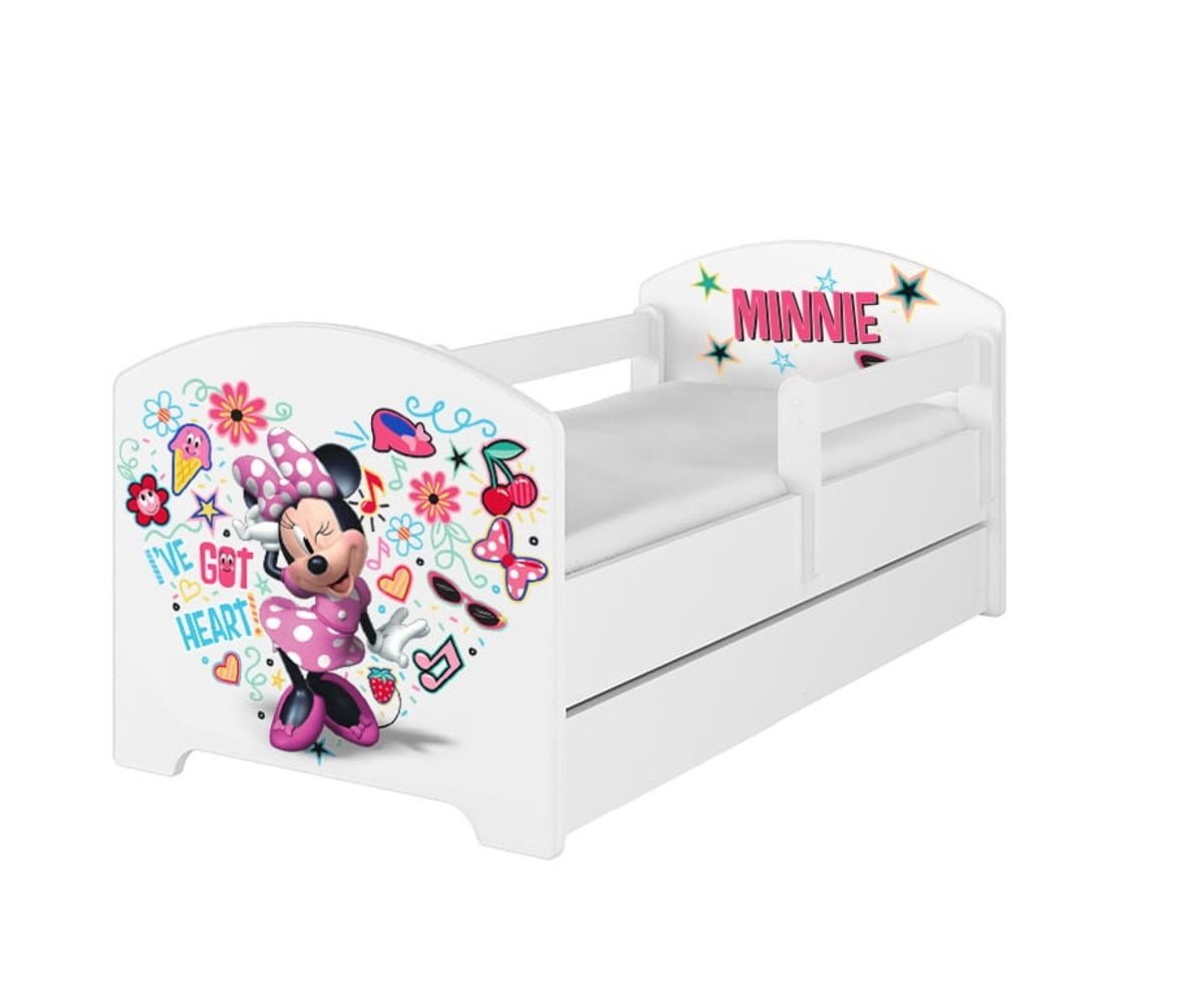 sextant Revenue Medic Dětská postel Minnie Mouse - I've got heart - Disney postele -  babynabytek.cz