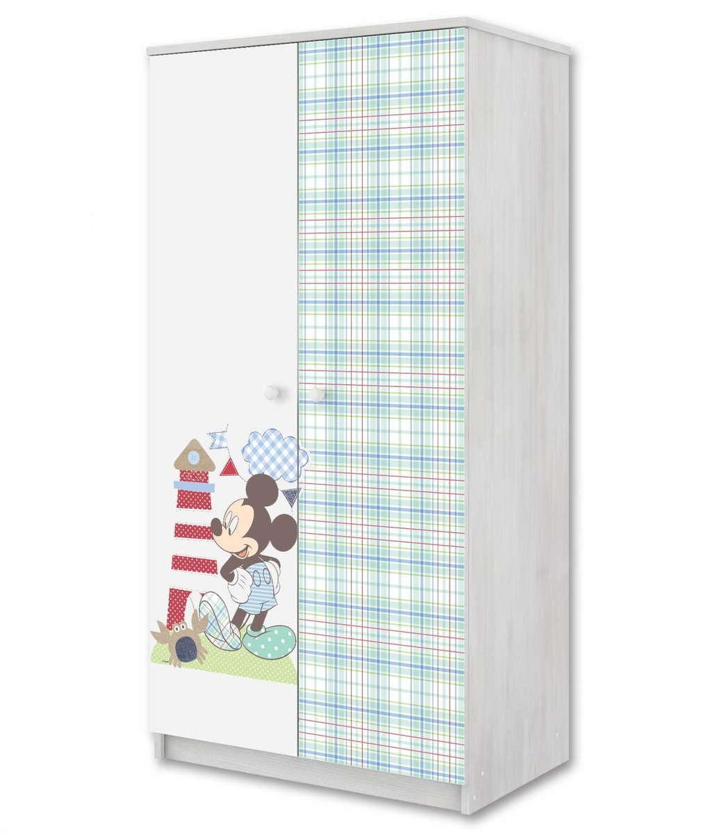 Šatní skříň Mickey Mouse - dekor norská borovice wardrobe