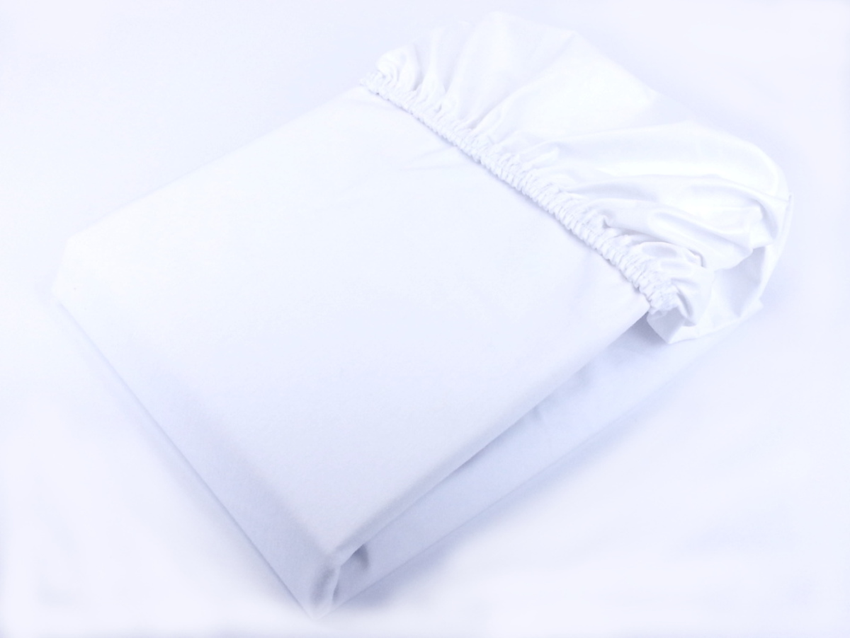 Nepremokavé bavlnené obliečka - biela - 140x70 cm
