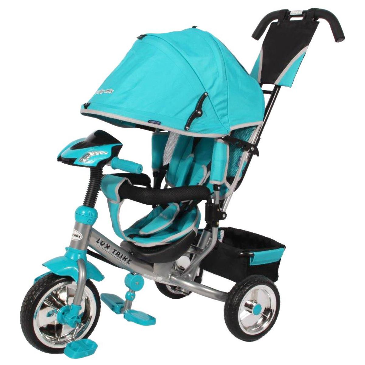 Dětská tříkolka s LED světly Baby Mix Lux Trike modrá - Odrážedla a ...