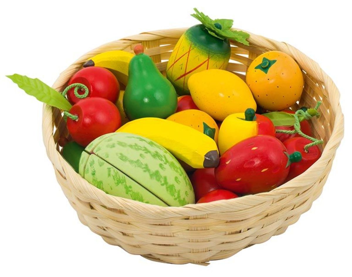 Ourbaby kuchyňka Fruit basket 31428-0 různé barvy