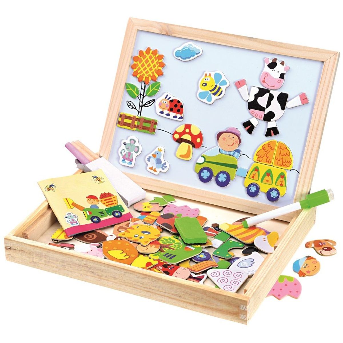Oboustranná tabule s magnety Drawing board