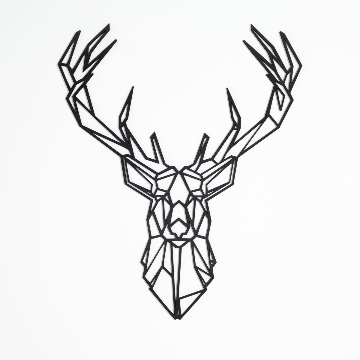 Dřevěný geometrický obraz - Jelen 2 - různé barvy Geometric Deer 02 Animal přírodní