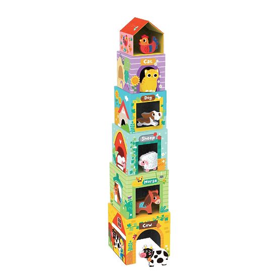 2Kids Toys Kostky se zvířátky Farma