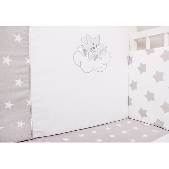 3-dílné povlečení do postýlky -  Silver Star