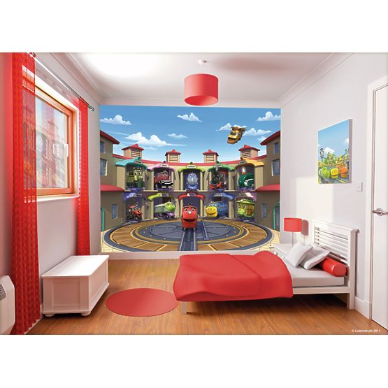 3D tapeta Chuggington
