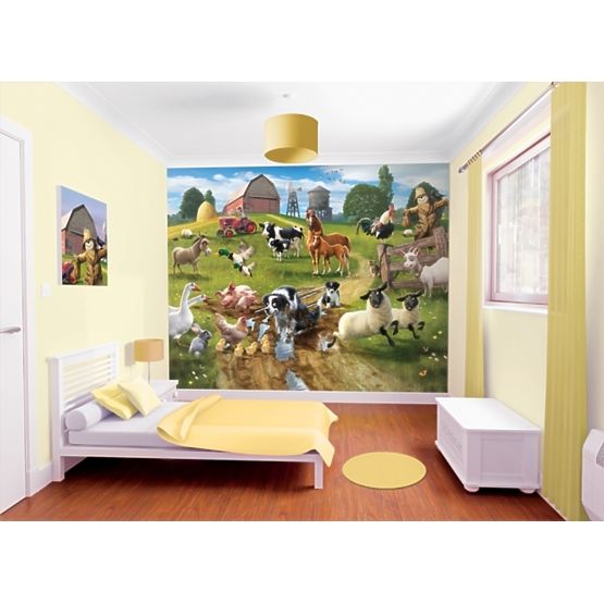 3D tapeta Farma 2
