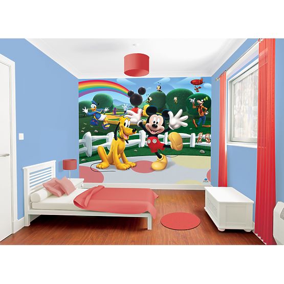 3D tapeta  Mickeyho klubík