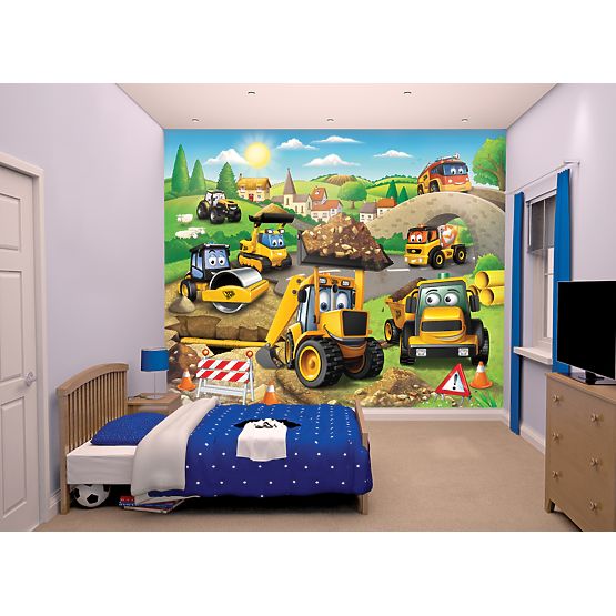 3D tapeta Moje první JCB II
