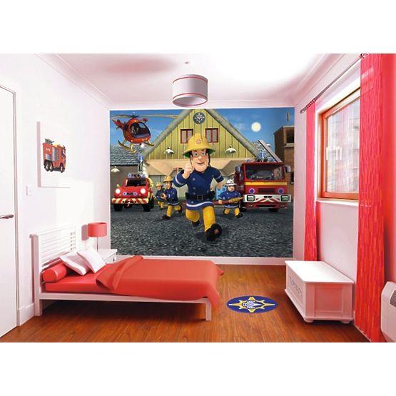 3D Tapeta Požárník Sam