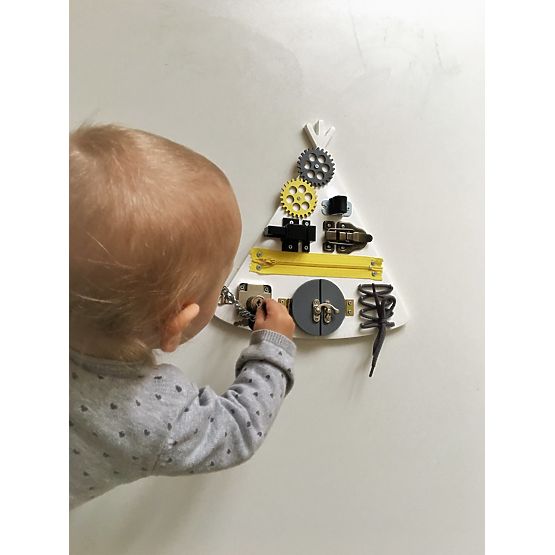 Activity board - Teepee - bilé