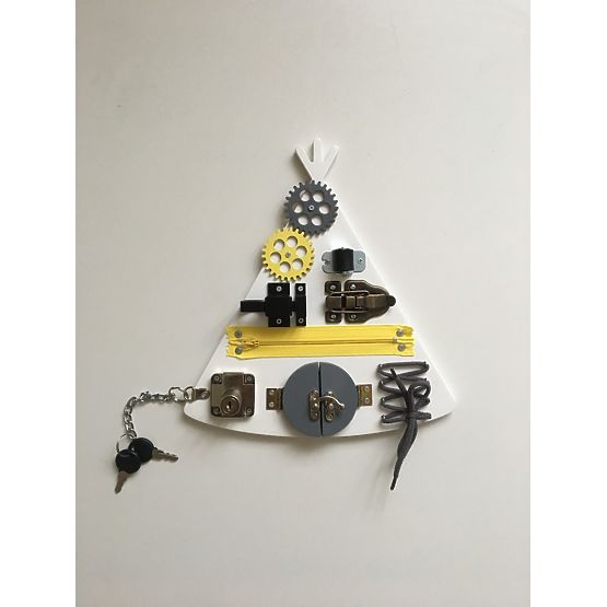 Activity board - Teepee - bilé