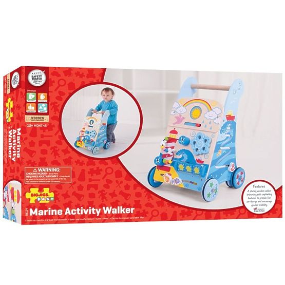 Aktivní chodítko s motivem moře